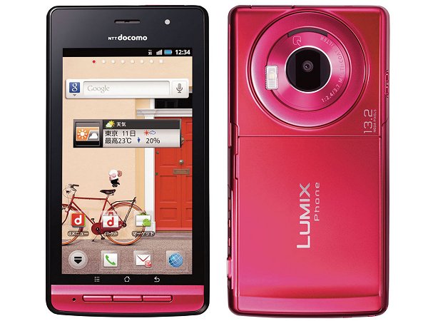 Nttドコモ パナソニック製 さくさくフォトシェア機能 防水デジカメスマートフォン Lumix Phone P 02d 11年12月23日発売 Gpad