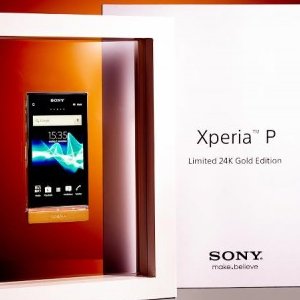 Post thumbnail of ソニー、純金を使用したエクスペリアスマートフォン「Xperia P Limited 24K Gold Edition」公開（非売品）