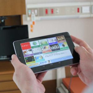Post Thumbnail of キャピタルメディカ、タブレット「Nexus 7」を利用した病院の入院環境を快適にする患者向けサービス「EUCALIA タッチ」開始
