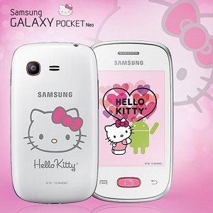 Post Thumbnail of サムスン、ハローキティコラボモデルスマートフォン「Galaxy Pocket Neo Hello Kitty Edition」発売、価格99ユーロ（約14,000円）