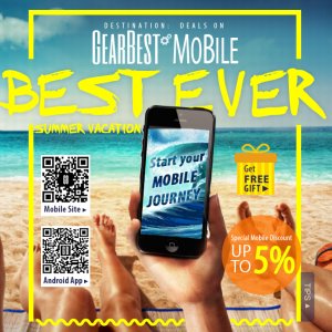 Post Thumbnail of GEARBEST、2016年特別サマーセールを6月13日17時より開始、特価でスマートフォンやタブレットなどを販売