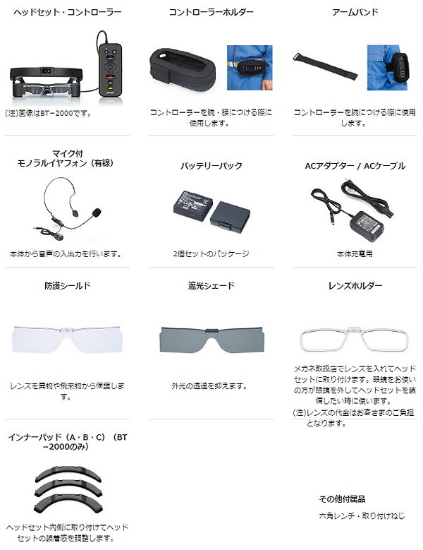 90％以上節約 KOKONARARU2号店EPSON MOVERIO Pro スマートヘッドセット BT-2200
