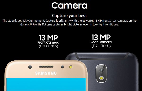 サムスン、フロントカメラ LED フラッシュ搭載 LTE Cat.6 対応 5.5インチスマートフォン「Galaxy J7 Pro」発表、価格