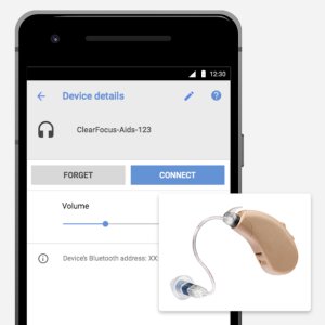 Post thumbnail of グーグル、GN Hearing と協力し Android で補聴器のペアリング（接続）やストリーミング機能をサポートへ、仕様ページ公開