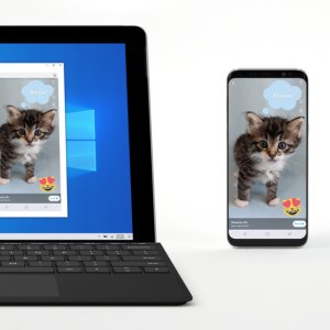 Post thumbnail of マイクロソフト、OS Windows 10 パソコンに Android スマートフォン画面を表示するミラーリンク機能「phone screen」準備中