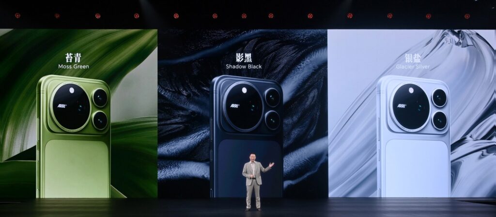 HONOR Magic9 Pro Max カラーバリエーション(苔青 / 影黒 / 銀塩)