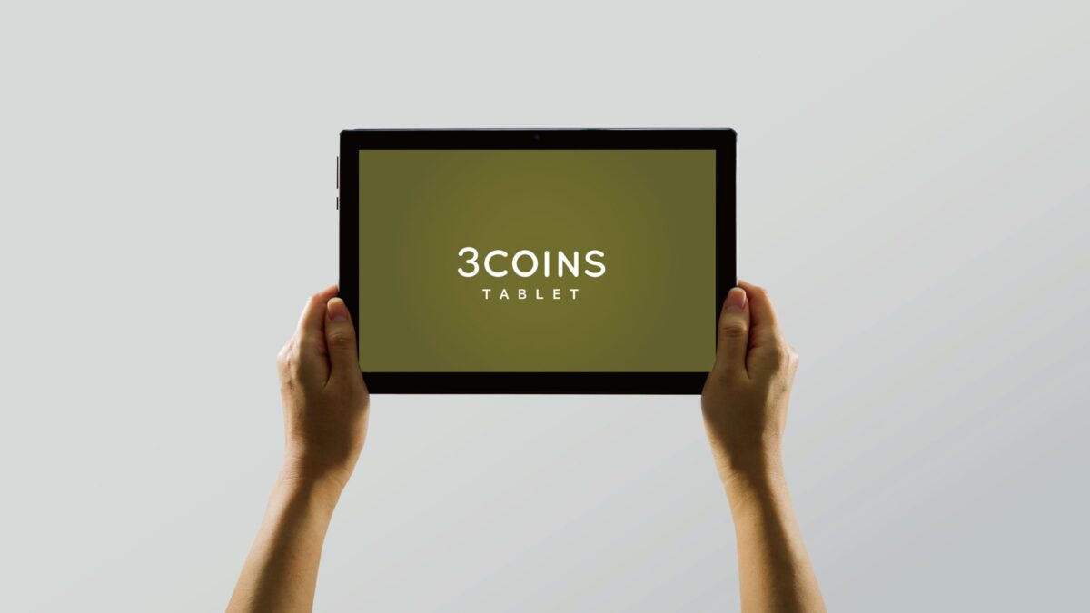 3COINS 10.1インチ タブレット