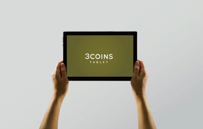 3COINS 10.1インチ タブレット