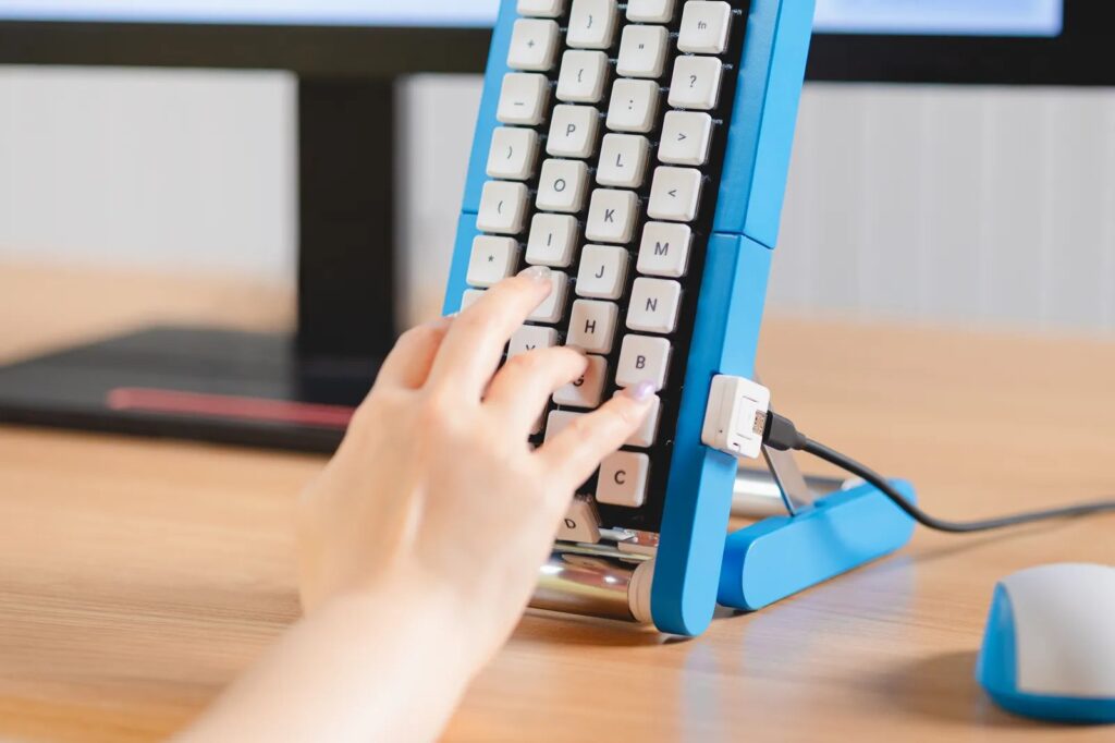 Gboard くるくるバージョンで入力しているところ