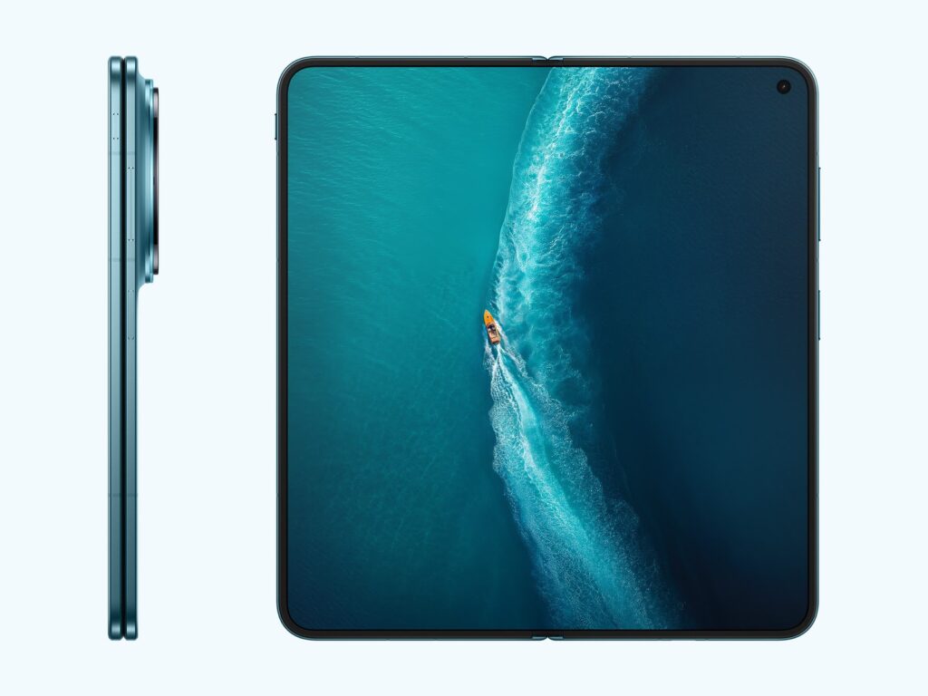vivo X Fold6(展開時と側面)