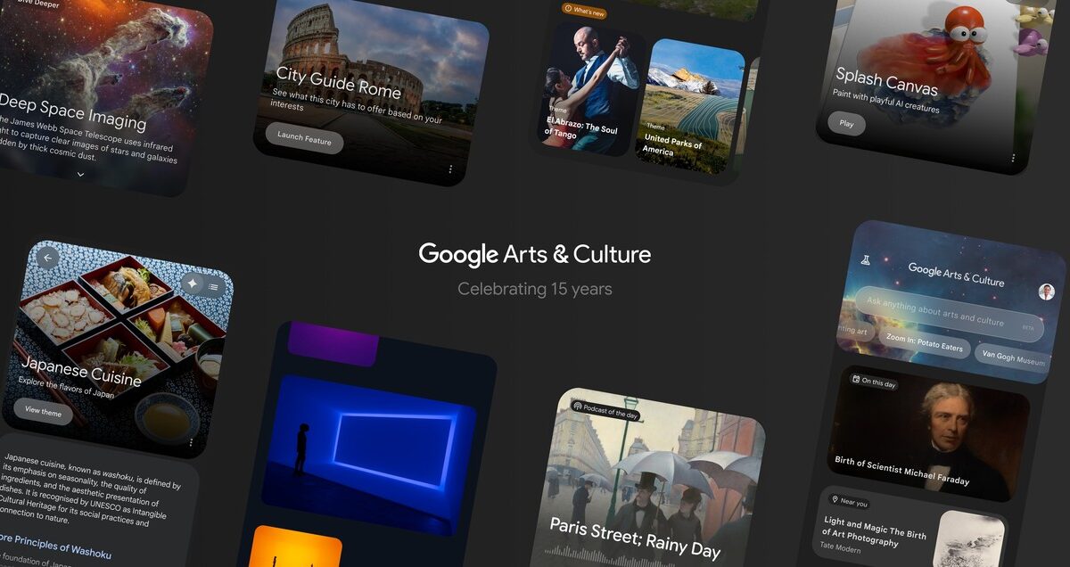 Google Arts & Culture 15周年