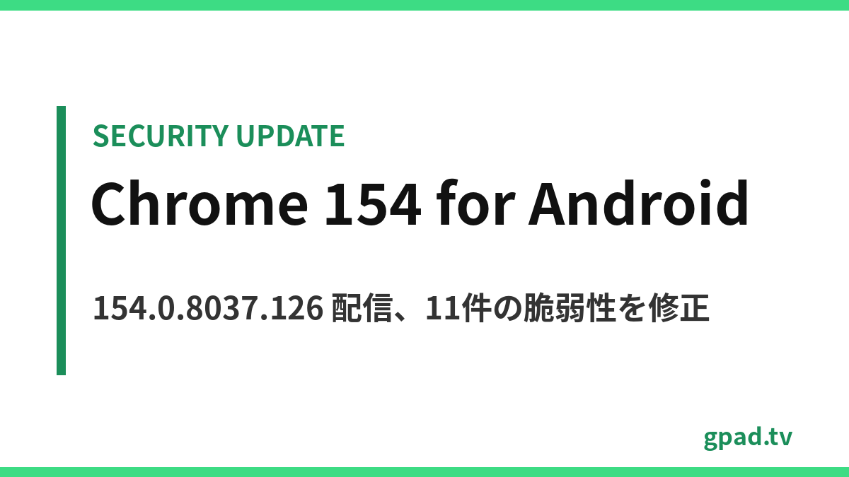 Chrome 154 for Android 154.0.8037.126