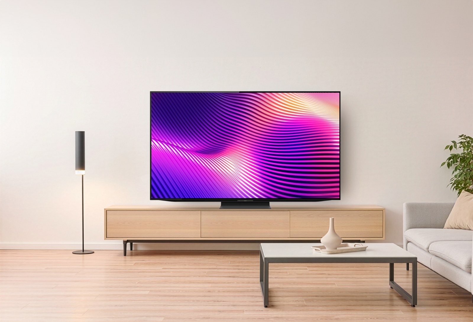 AQUOS OLED S9A ライン 設置イメージ