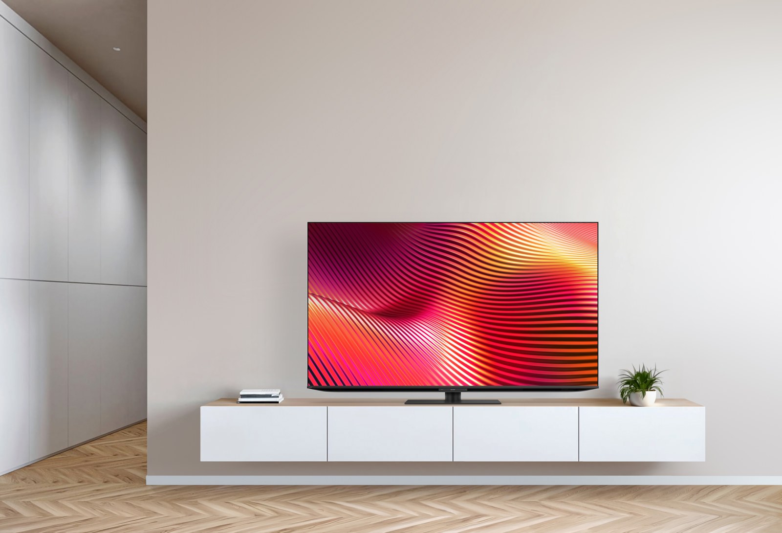 AQUOS XLED X9A ライン 設置イメージ