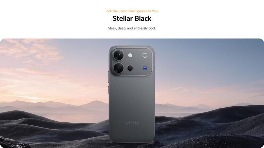vivo V80（Stellar Black）