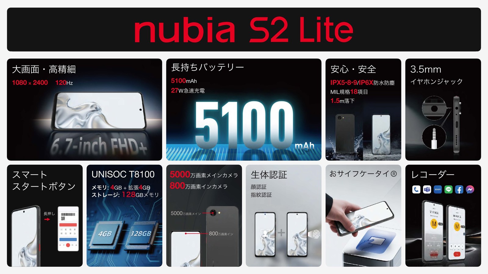 nubia S2 Lite